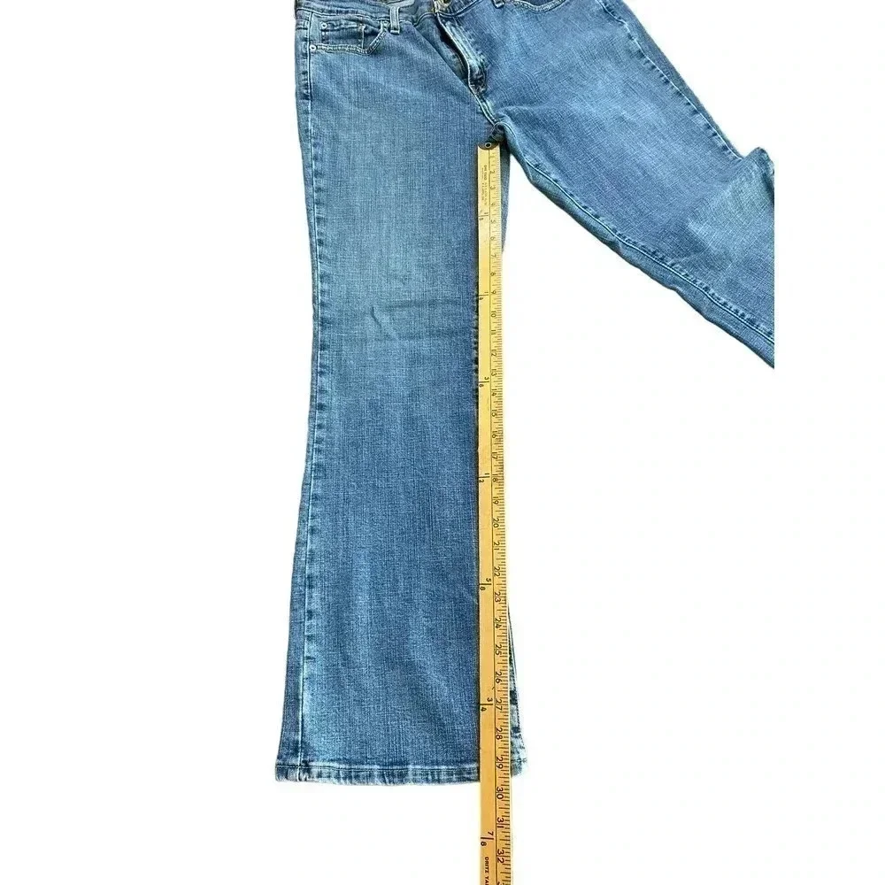 Levi's 515 Women's Blue Low Rise Bootcut Flare Leg Denim Jean 14